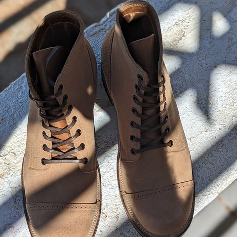 View photo of Viberg Service Boot BCT in Horween Marine Field Roughout