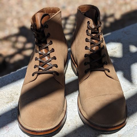 View photo of Viberg Service Boot BCT in Horween Marine Field Roughout