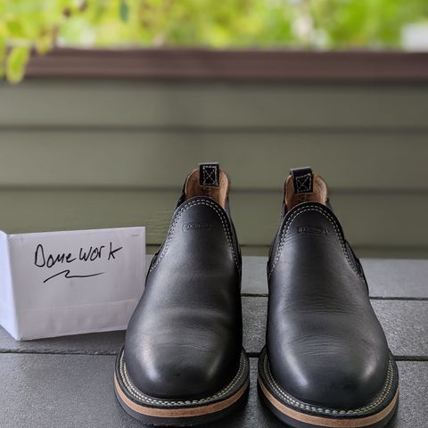 Wesco Romeo in Seidel Black Oil Tan
