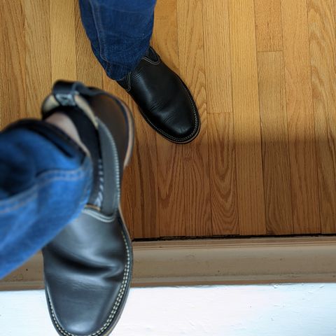 Wesco Romeo in Seidel Black Oil Tan