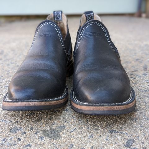 Wesco Romeo in Seidel Black Oil Tan