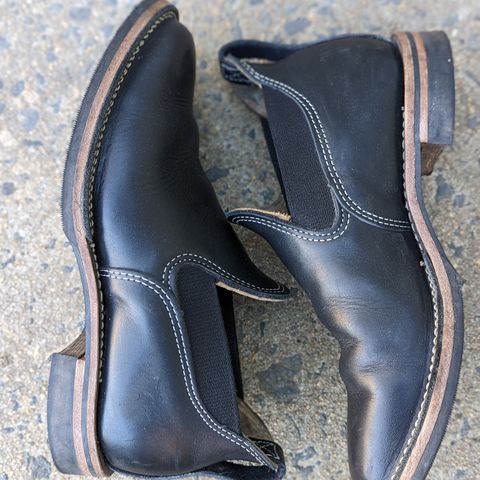 Wesco Romeo in Seidel Black Oil Tan