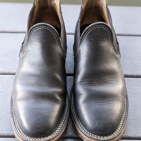Wesco Romeo in Seidel Black Oil Tan