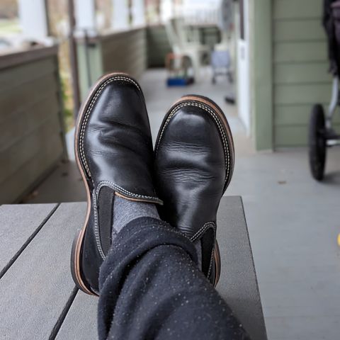 Wesco Romeo in Seidel Black Oil Tan