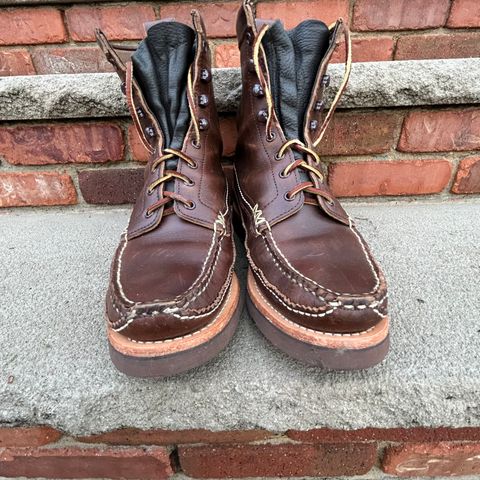 Yuketen Maine Guide DB Boots in Horween Brown Chromexcel