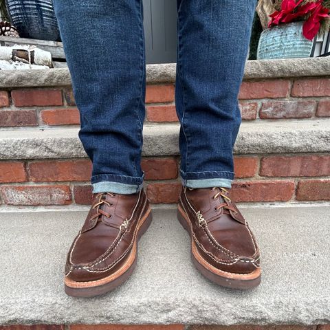Yuketen Maine Guide DB Boots in Horween Brown Chromexcel