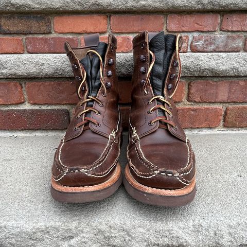 Yuketen Maine Guide DB Boots in Horween Brown Chromexcel