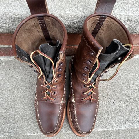 Yuketen Maine Guide DB Boots in Horween Brown Chromexcel