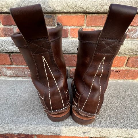 Yuketen Maine Guide DB Boots in Horween Brown Chromexcel