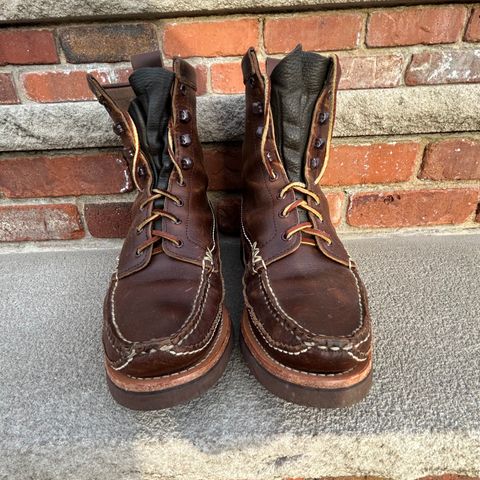 Yuketen Maine Guide DB Boots in Horween Brown Chromexcel