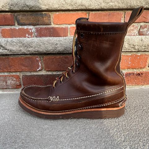 Yuketen Maine Guide DB Boots in Horween Brown Chromexcel