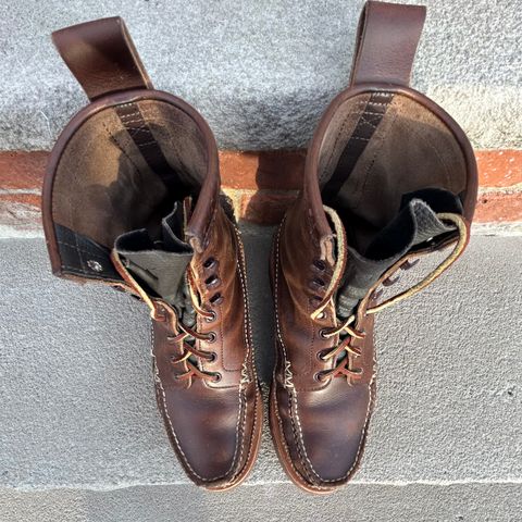 Yuketen Maine Guide DB Boots in Horween Brown Chromexcel