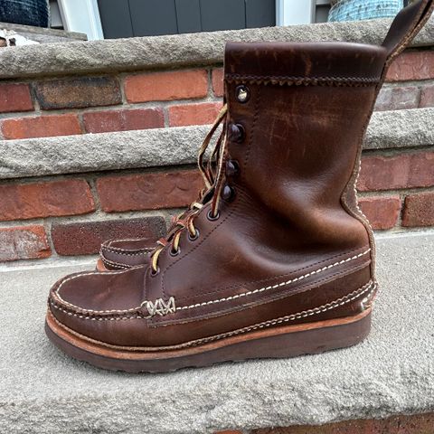 Yuketen Maine Guide DB Boots in Horween Brown Chromexcel