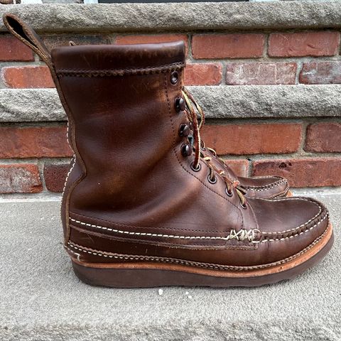 Yuketen Maine Guide DB Boots in Horween Brown Chromexcel