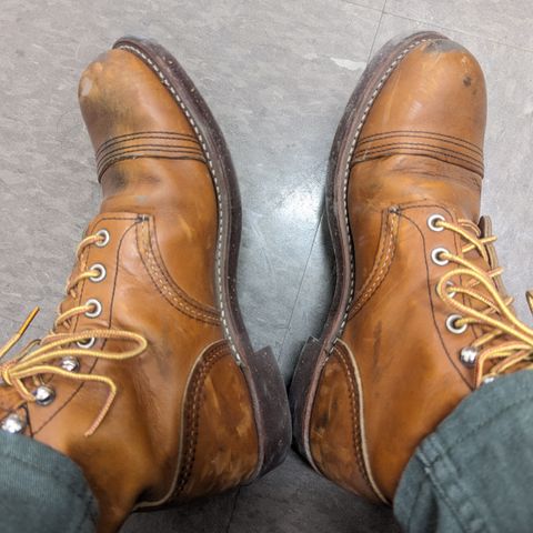 View photo of Red Wing Iron Ranger in S.B. Foot Oro-Iginal