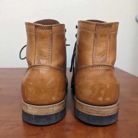 View photo of Truman Service Boot in Natural Horse Rump