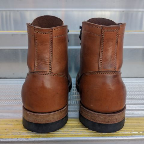 View photo of Truman Service Boot in Natural Horse Rump