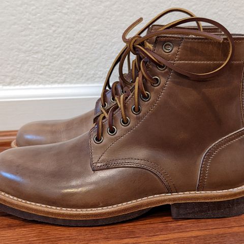 Search result thumbnail of Oak Street Bootmakers Trench Boot in Horween Natural Chromexcel