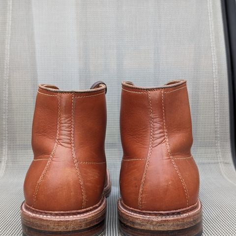 View photo of Alden Indy Boot in Papaya Pegasus Calfskin