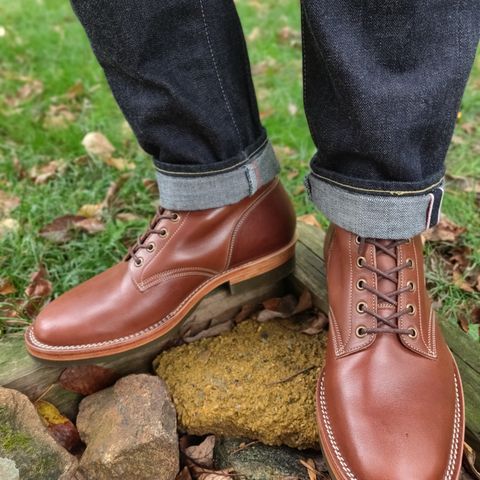 Onderhoud SVC02 Packer Boot in Wickett & Craig Medium Brown Traditional Harness