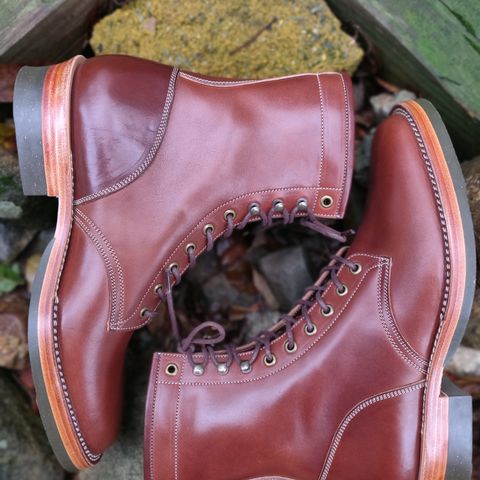 Onderhoud SVC02 Packer Boot in Wickett & Craig Medium Brown Traditional Harness