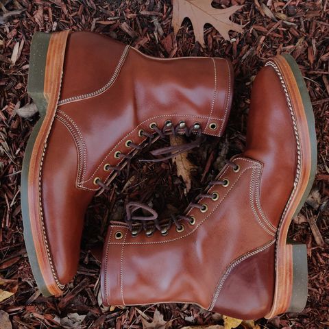 Onderhoud SVC02 Packer Boot in Wickett & Craig Medium Brown Traditional Harness