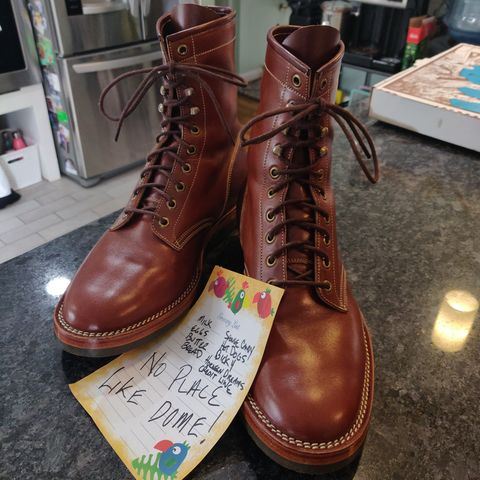 Onderhoud SVC02 Packer Boot in Wickett & Craig Medium Brown Traditional Harness