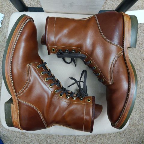 Onderhoud SVC02 Packer Boot in Wickett & Craig Medium Brown Traditional Harness