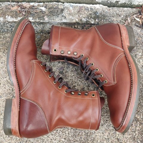 View photo of Onderhoud SVC02 Packer Boot in Wickett & Craig Medium Brown Traditional Harness