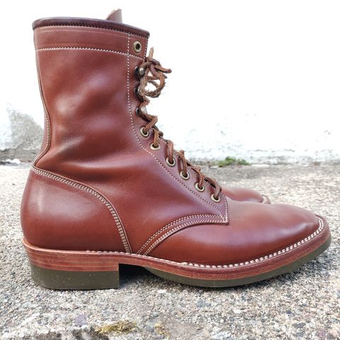 View photo of Onderhoud SVC02 Packer Boot in Wickett & Craig Medium Brown Traditional Harness