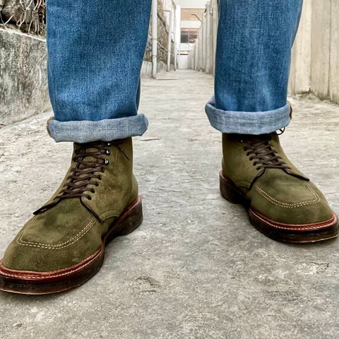 Search result thumbnail of Alden Indy Boot in Peat Suede