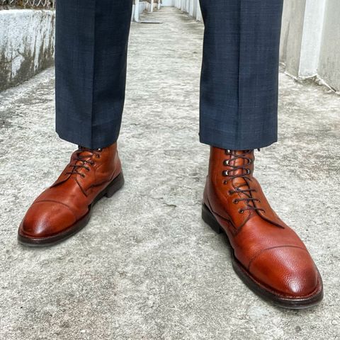 View photo of Edward Green Galway in Rosewood Country Calf