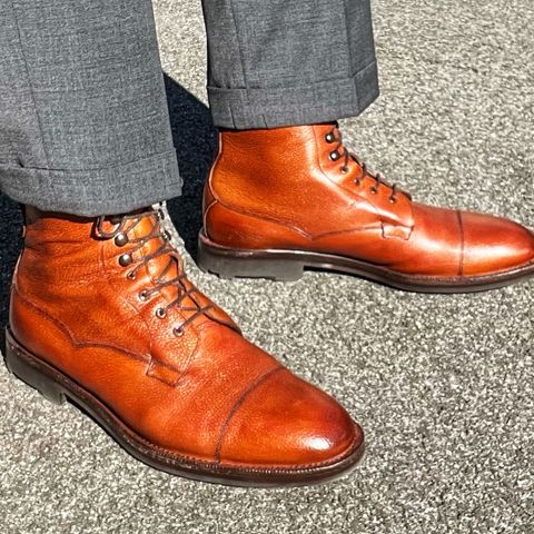 View photo of Edward Green Galway in Rosewood Country Calf