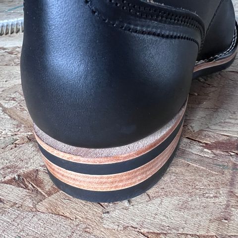 Nicks Free Range in Wickett & Craig Black Oiled Latigo