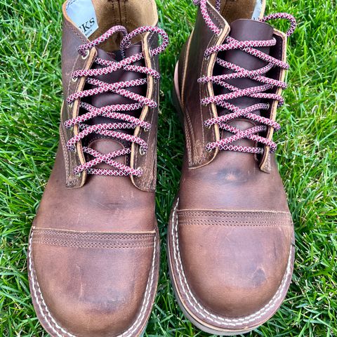 Nicks MTO in Horween Whiskey Predator
