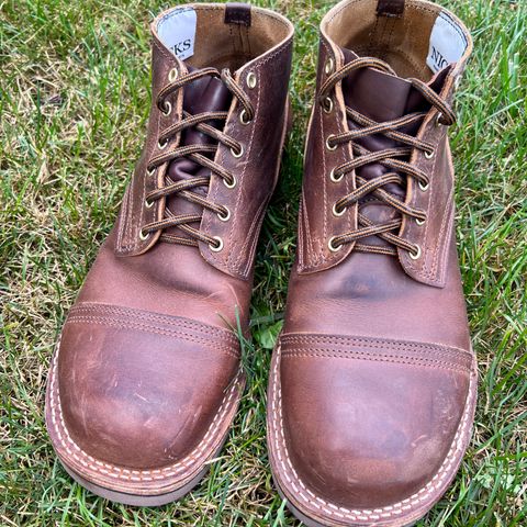 Nicks MTO in Horween Whiskey Predator