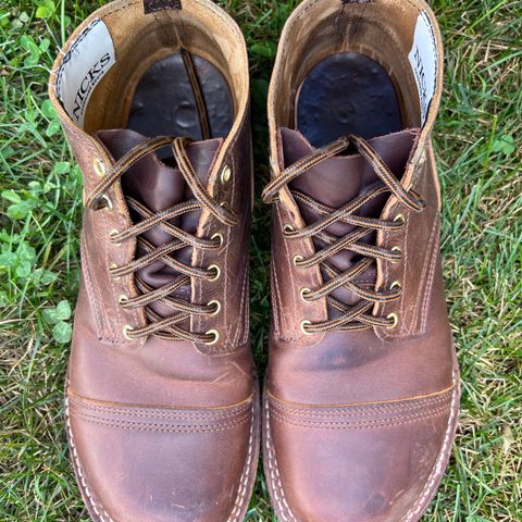 Nicks MTO in Horween Whiskey Predator