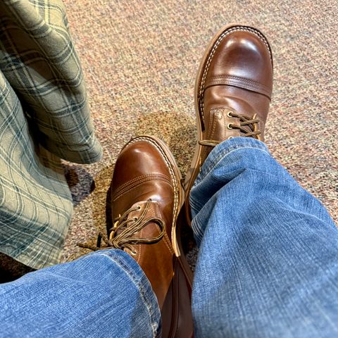 Nicks MTO in Horween Whiskey Predator