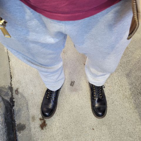 Iron Boots Pitman in Seidel Black Double Shot