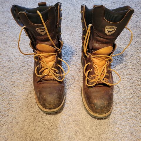 Irish Setter Mesabi in Brown Full Grain Waterproof