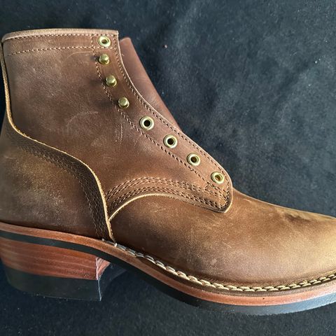 Nicks MTO in Horween Whiskey Predator