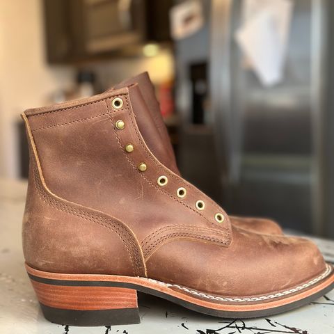Nicks MTO in Horween Whiskey Predator