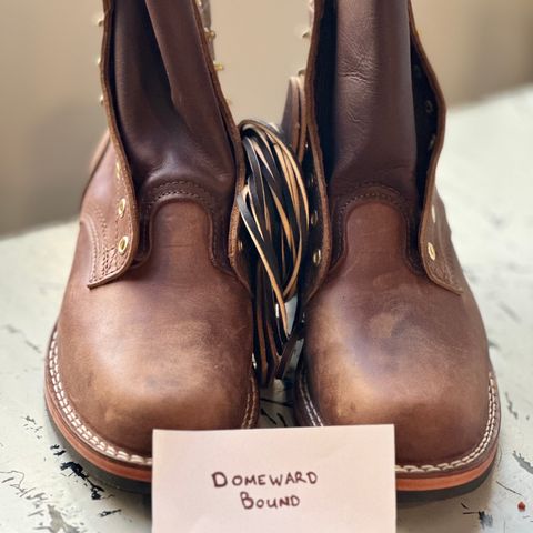 Nicks MTO in Horween Whiskey Predator