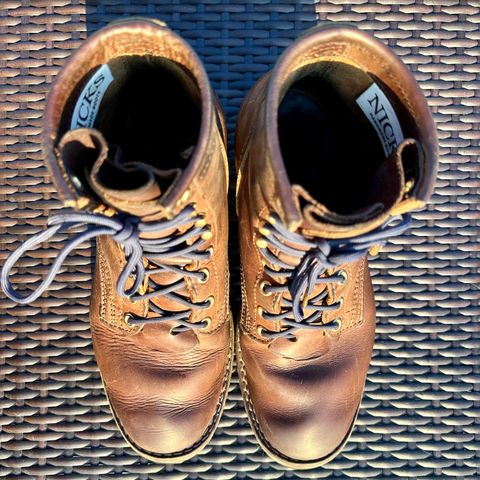 Nicks MTO in Horween Whiskey Predator