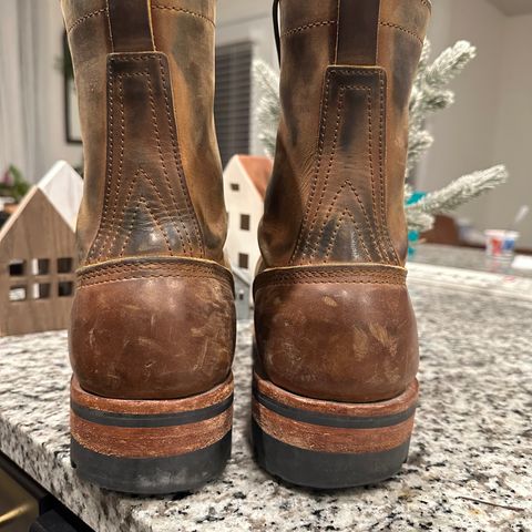 Nicks Overlander in Horween Orange Predator