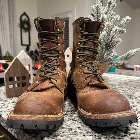 Nicks Overlander in Horween Orange Predator