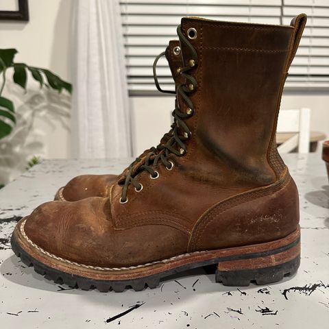 Nicks Overlander in Horween Orange Predator