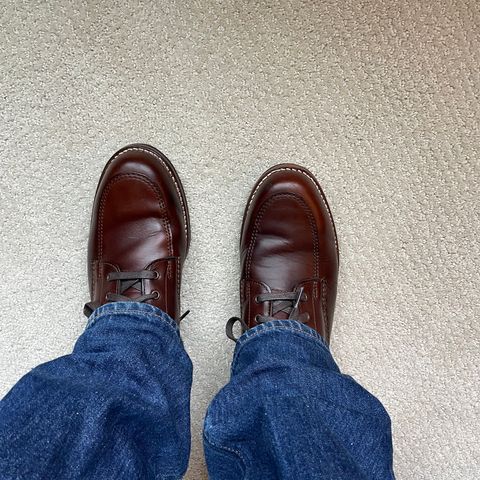 Wolverine 1000 Mile Moc-Toe Boot in Horween Brown Chromexcel