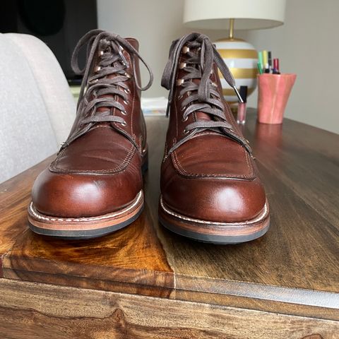 Wolverine 1000 Mile Moc-Toe Boot in Horween Brown Chromexcel