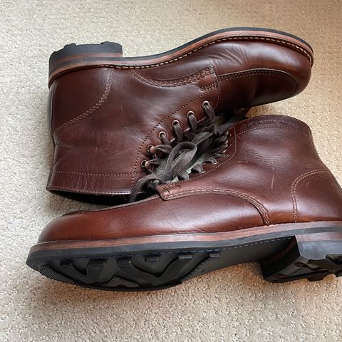 Wolverine 1000 Mile Moc-Toe Boot in Horween Brown Chromexcel